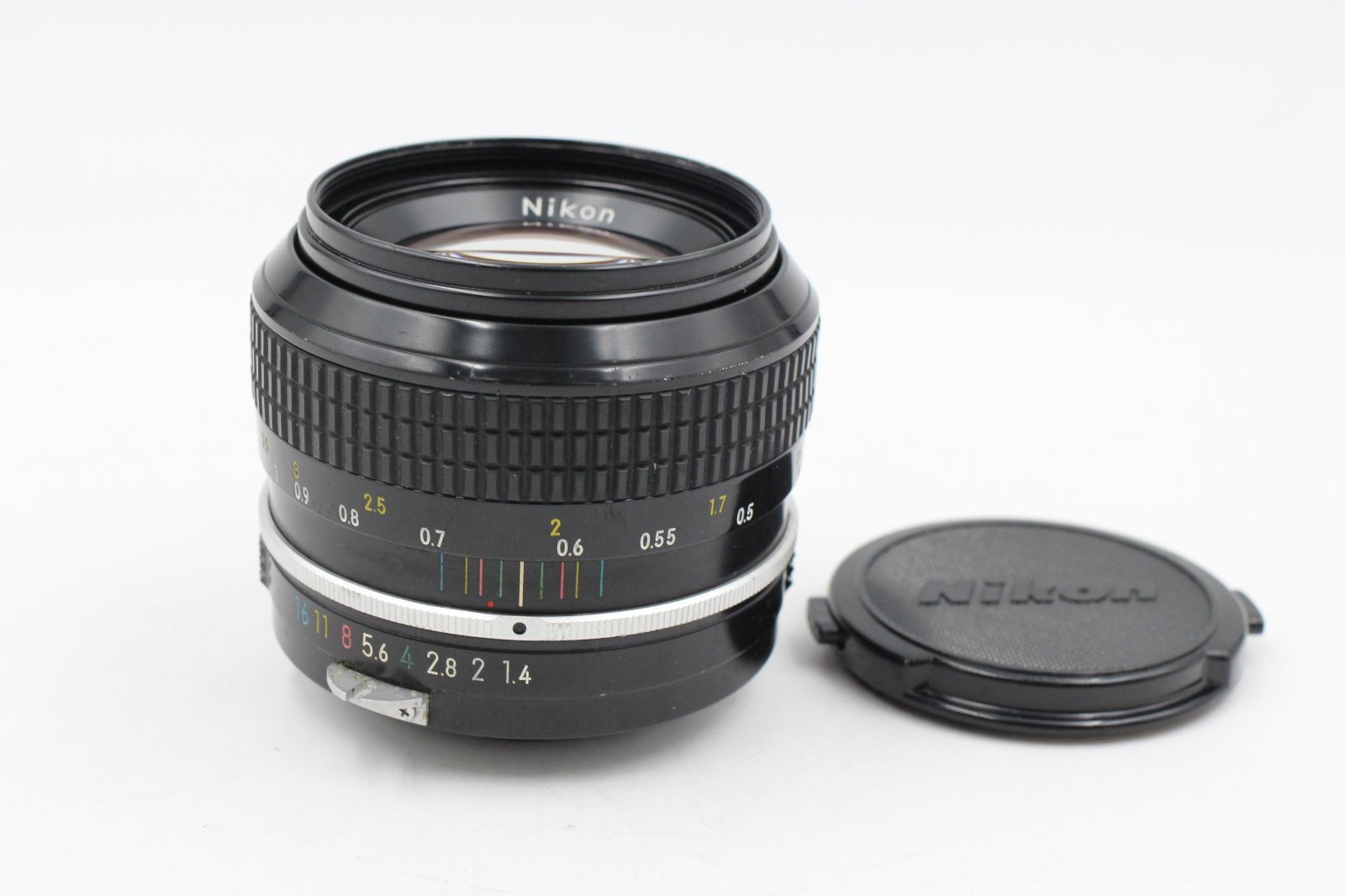 良上品☆NIKON Ai NIKKOR 50mm F1.4 Fマウント MF一眼レフ用 標準単