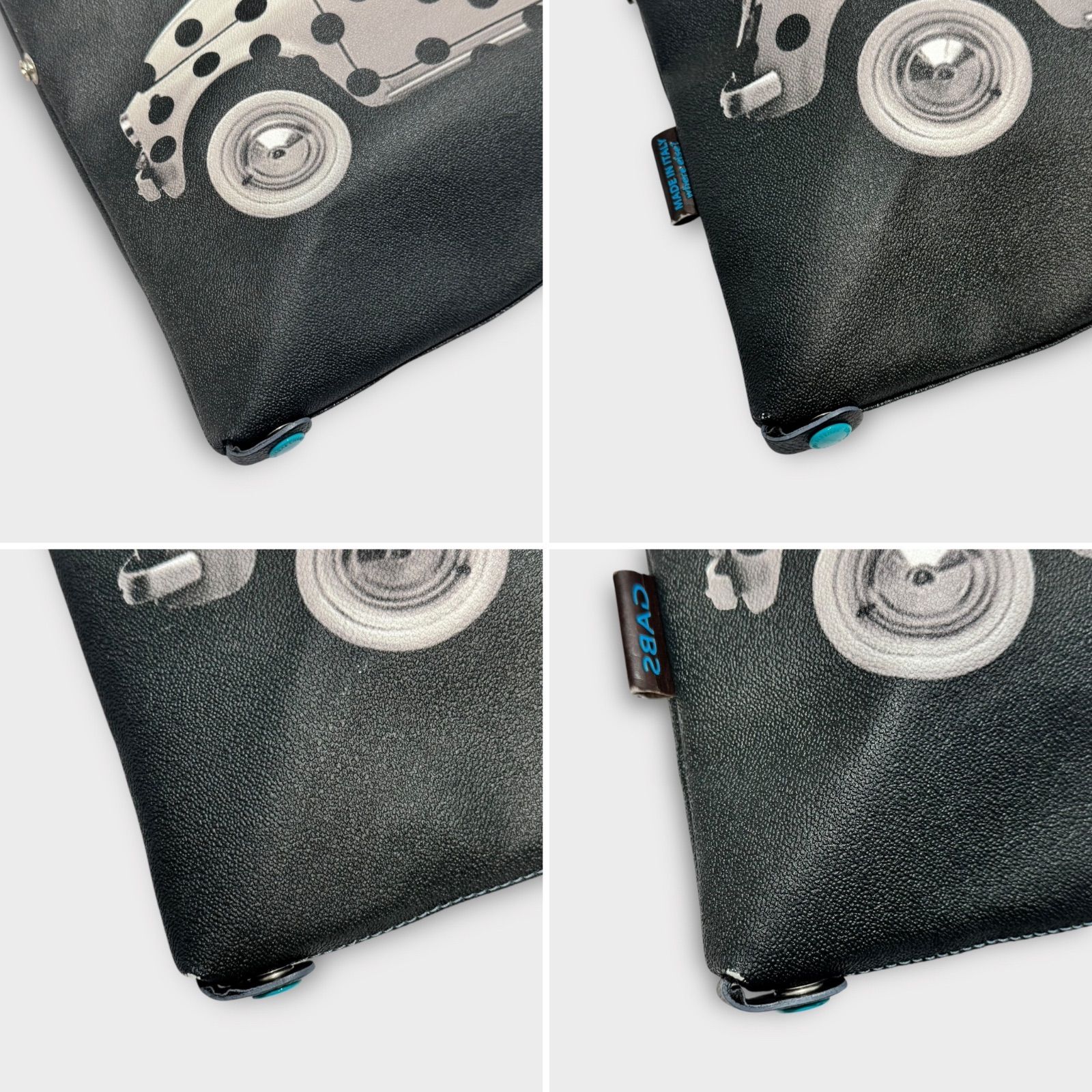 未使用　ガブス　GABS FIAT500 コラボ　3WAYバッグ　変形バッグ 希少美品】GABS ガブス FIAT500 コラボトートバッグ ショルダー