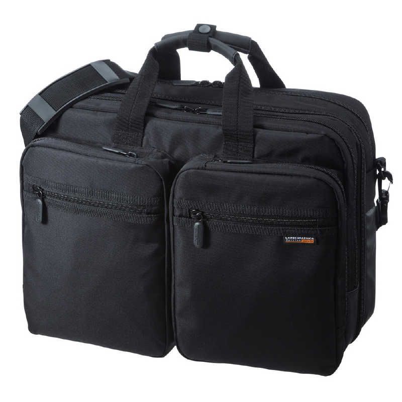 送料無料 ♥ 未開梱 サンワサプライ 3WAYビジネスバッグ 出張用 BAG-3WAY21BK