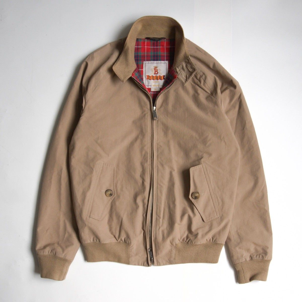 BARACUTA G9 スウィングトップ ハリントンジャケット 36 バラクータ タン イングランド製 25100026
