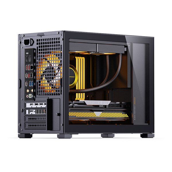 ミニタワー型PCケース MicroATX対応|SFX|SFX-L電源対応|ブラック