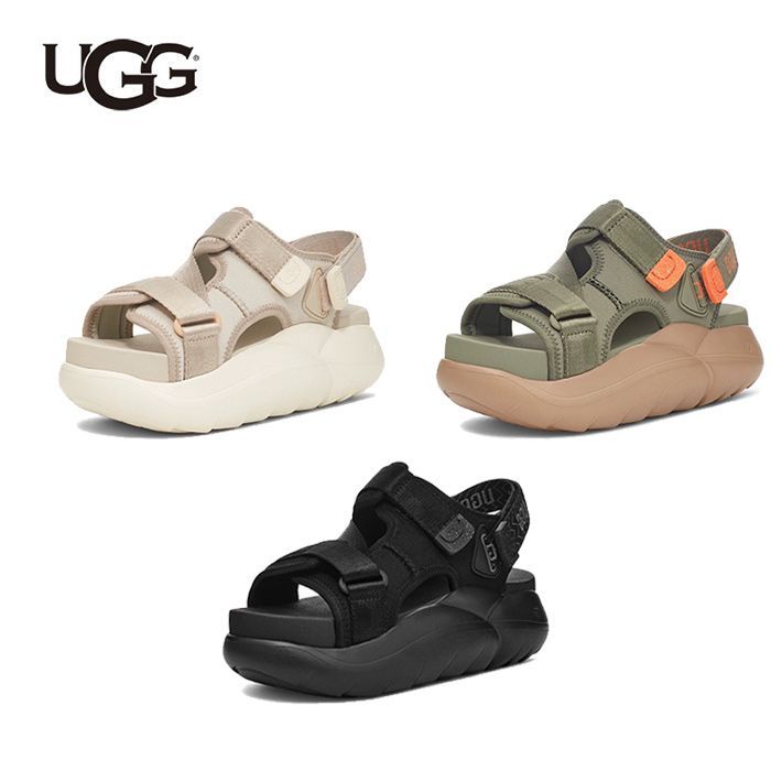 【 週末割引】【 ugg正规品代理店】 UGG サンダル アグ LA アルト ステッチ ugg LA Alto Stitch ウィメンズ サンダル 厚底1152688