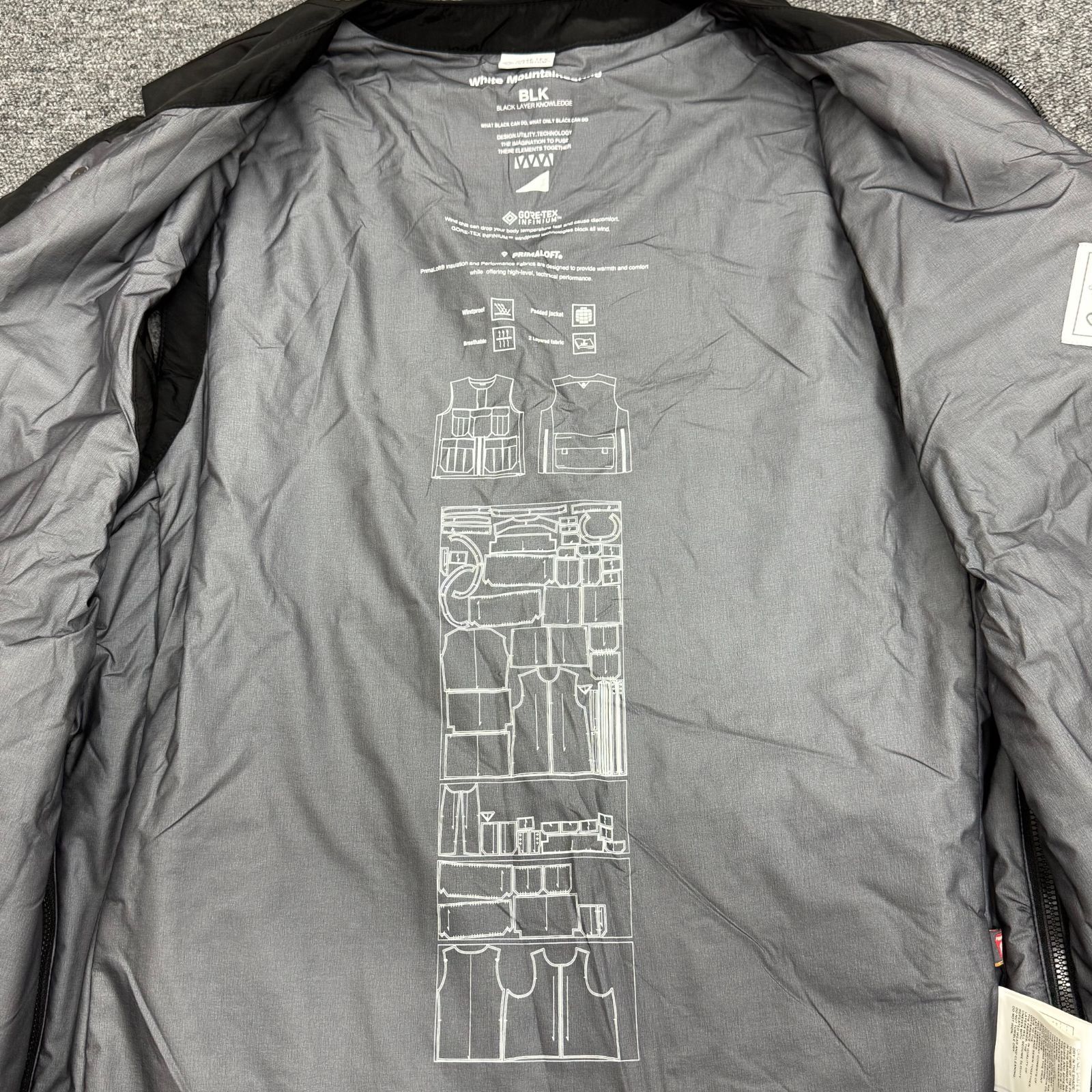 参考上代57200円 White Mountaineering 22AW GORE-TEX INFINIUM