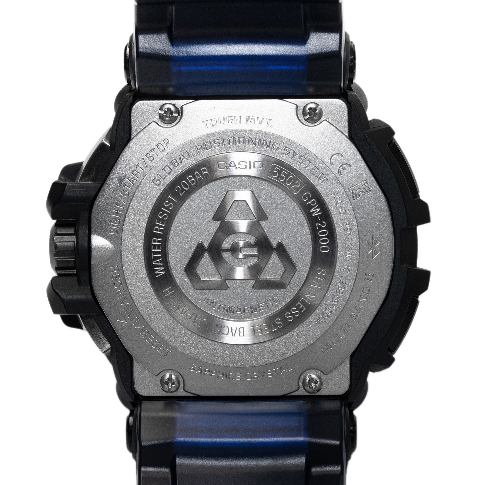 美品　G-SHOCK GPW-2000 ソーラー　稼働 GPW-2000-1A2JF | CASIO