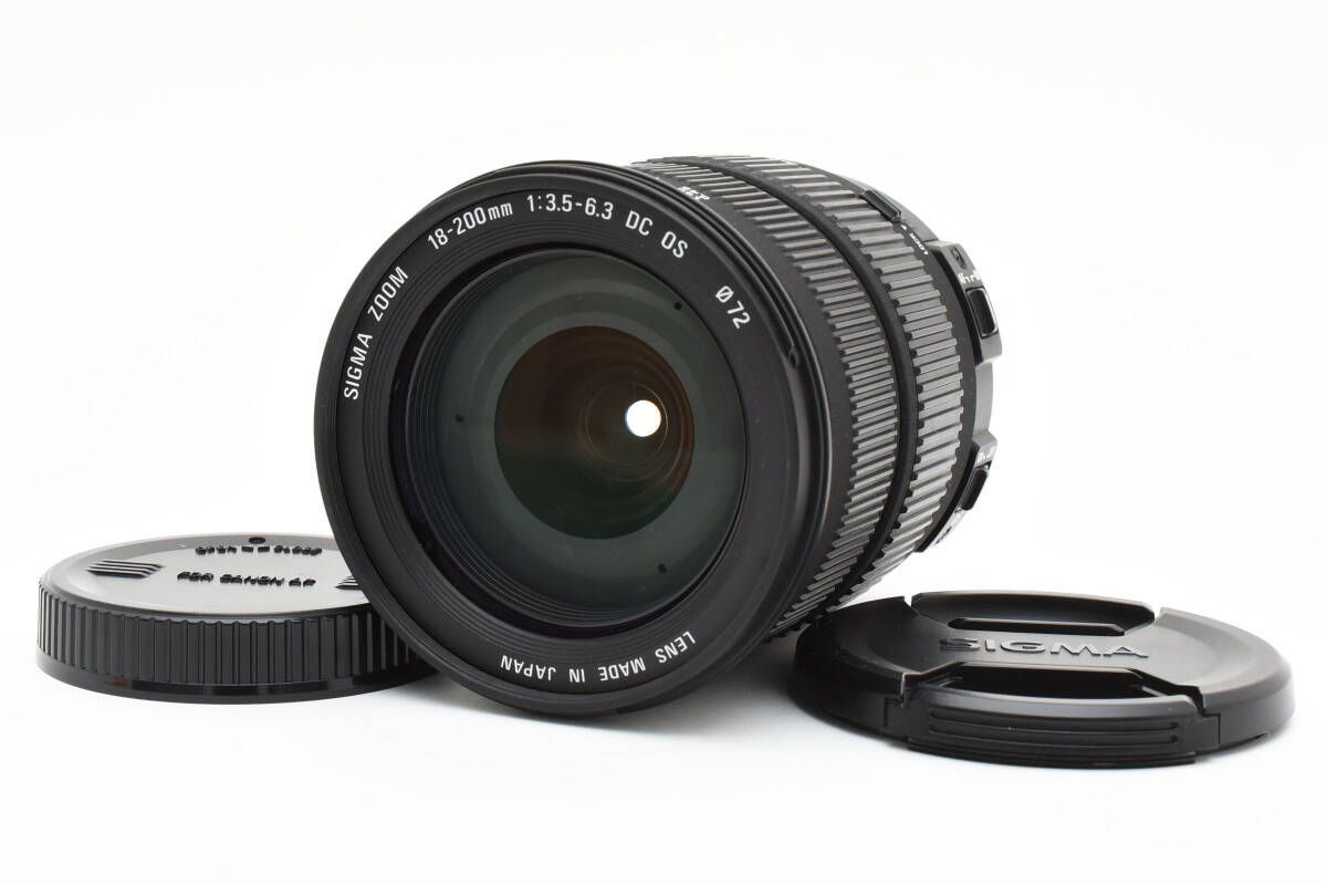 ☆美品☆シグマ SIGMA DC 18-200mm F3.5-6.3 DC OS キャノン用☆ K330 