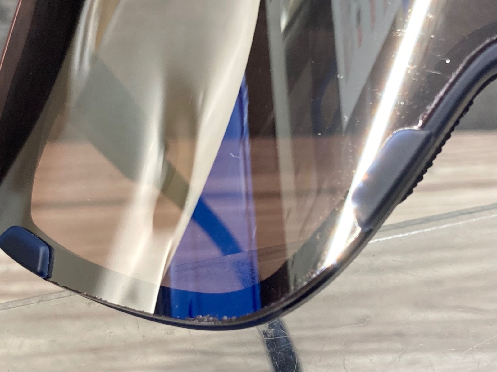 JH249 ポック POC DEVOUR サングラス アイウェア 黒 レンズ傷 BRIGHTFACE_UK