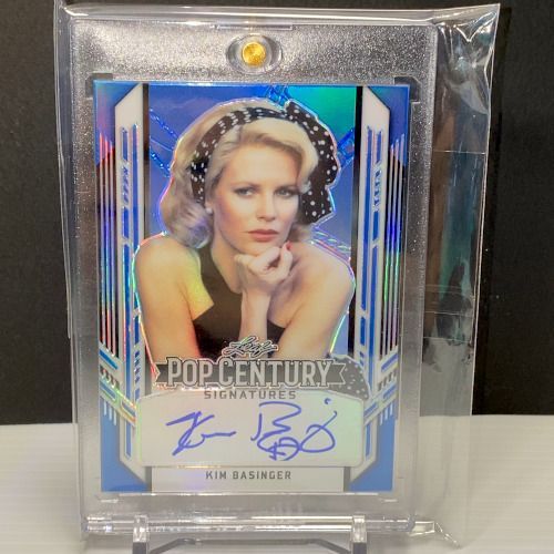 25枚 2021 Leaf Pop Century キム ベイシンガー Kim Basinger Cracked ice 直筆サインカード |25