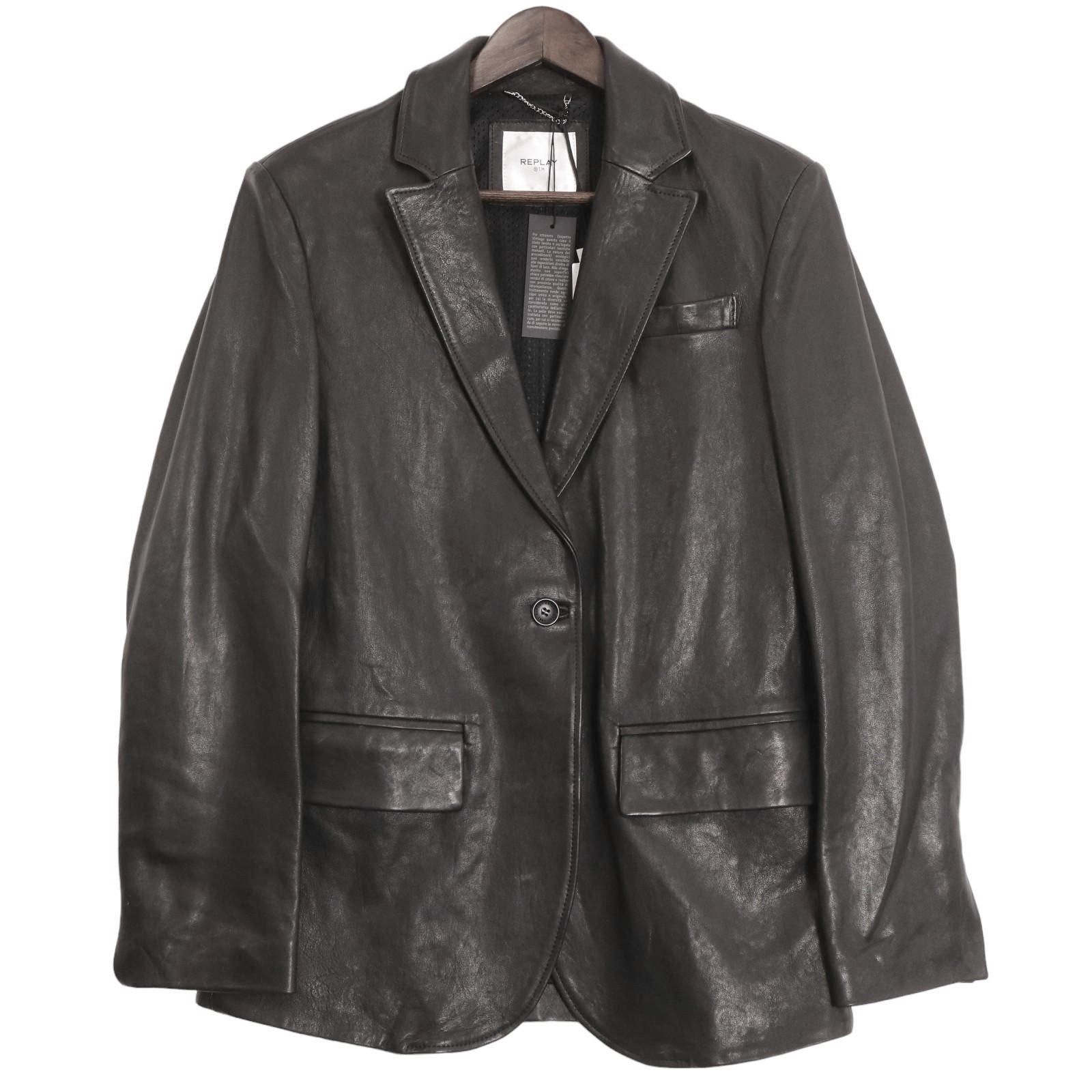 14.3万 REPLAY リプレイ レザージャケット - メルカリ 