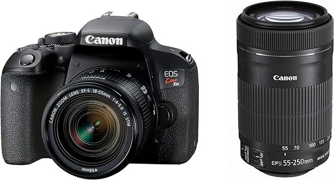 EF-S18-55mm/EF-S55-250mm ダブルズームキット Canon デジタル一眼レフ