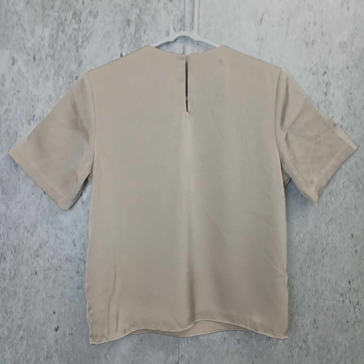 NOLLEY’S ノーリーズ レディース きれいめ ブラウス ホワイト オフホワイト ベージュ サイズ３６ 〇