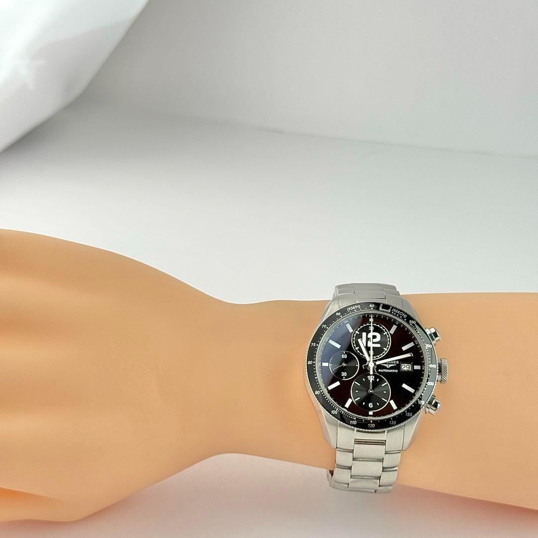 ロンジン グランヴィテス L3.636.4 メンズ 自動巻き式 腕時計 693 訳