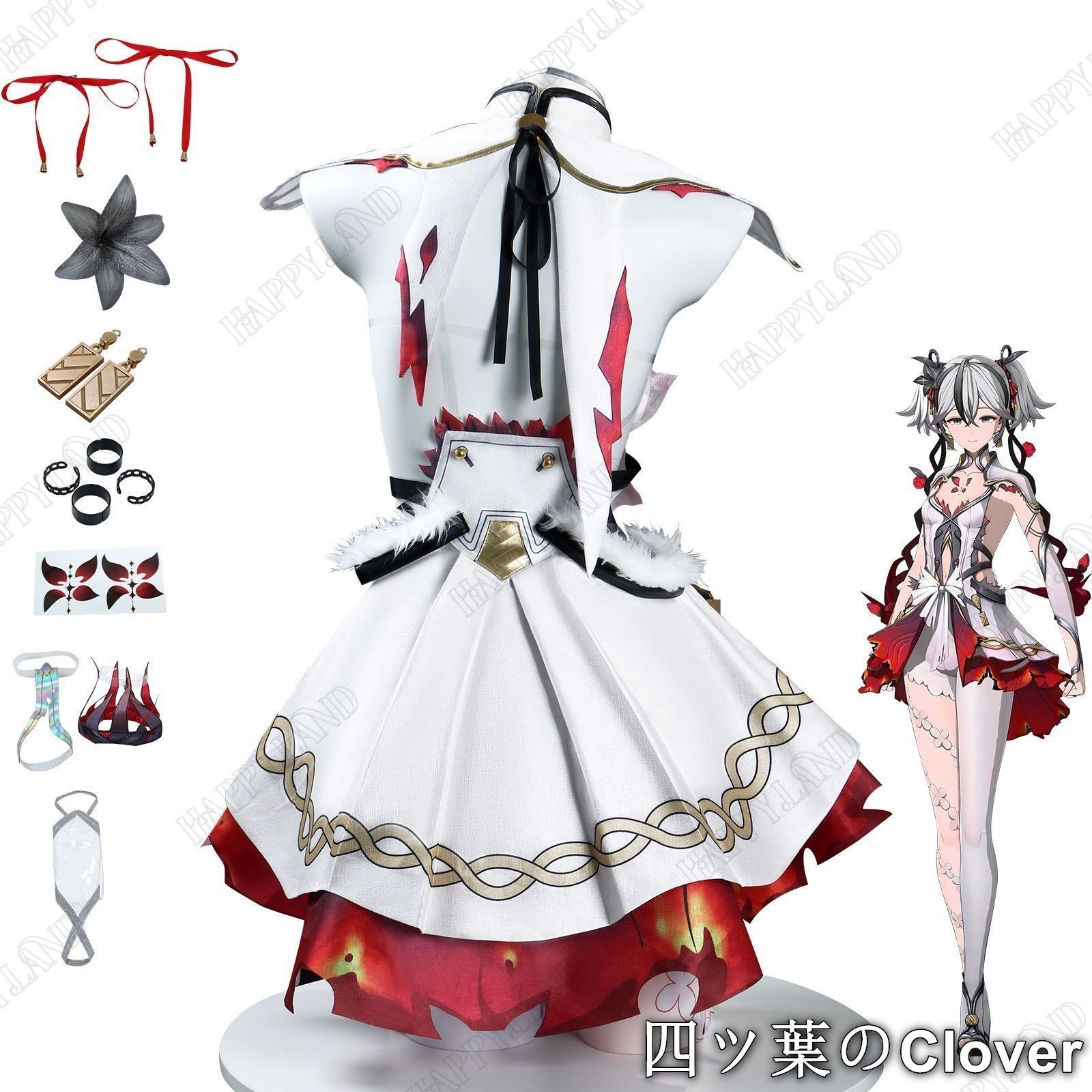 美品・未使用新品】鳴潮(めいちょう) ツバキ 椿 コスプレ衣装