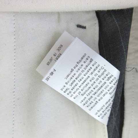 コッキ KHOKI タグ付き 25SS Pinstripe-pattern pants ストライプ