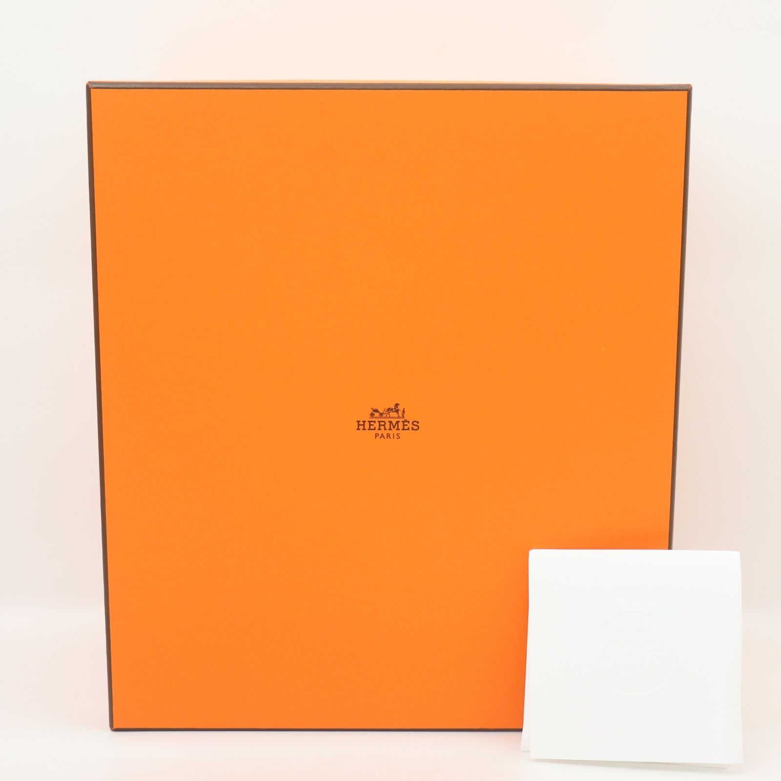 ITDJAZ5PRLN0 HERMES エルメス 空き箱 バーキン25 1497□ オレンジ ボックス 箱 BOX 冊子 バッグ用