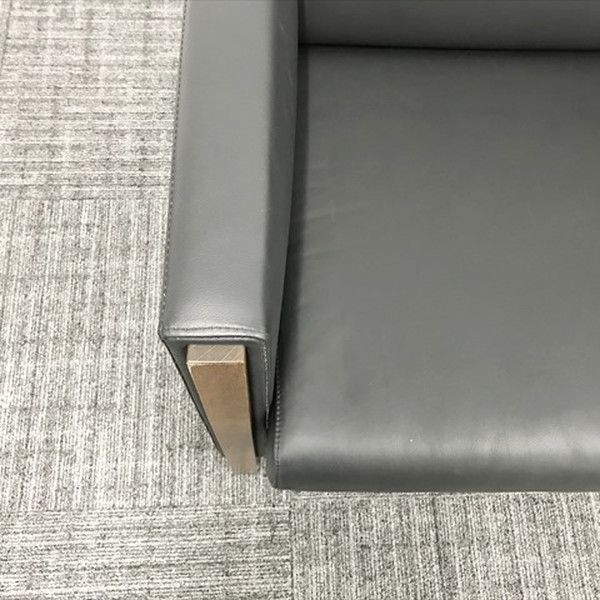 応接ソファ 1人用 タウナス 1人掛ソファ コクヨ ブラック MARWIL-DEMENAGEMENTS_CH