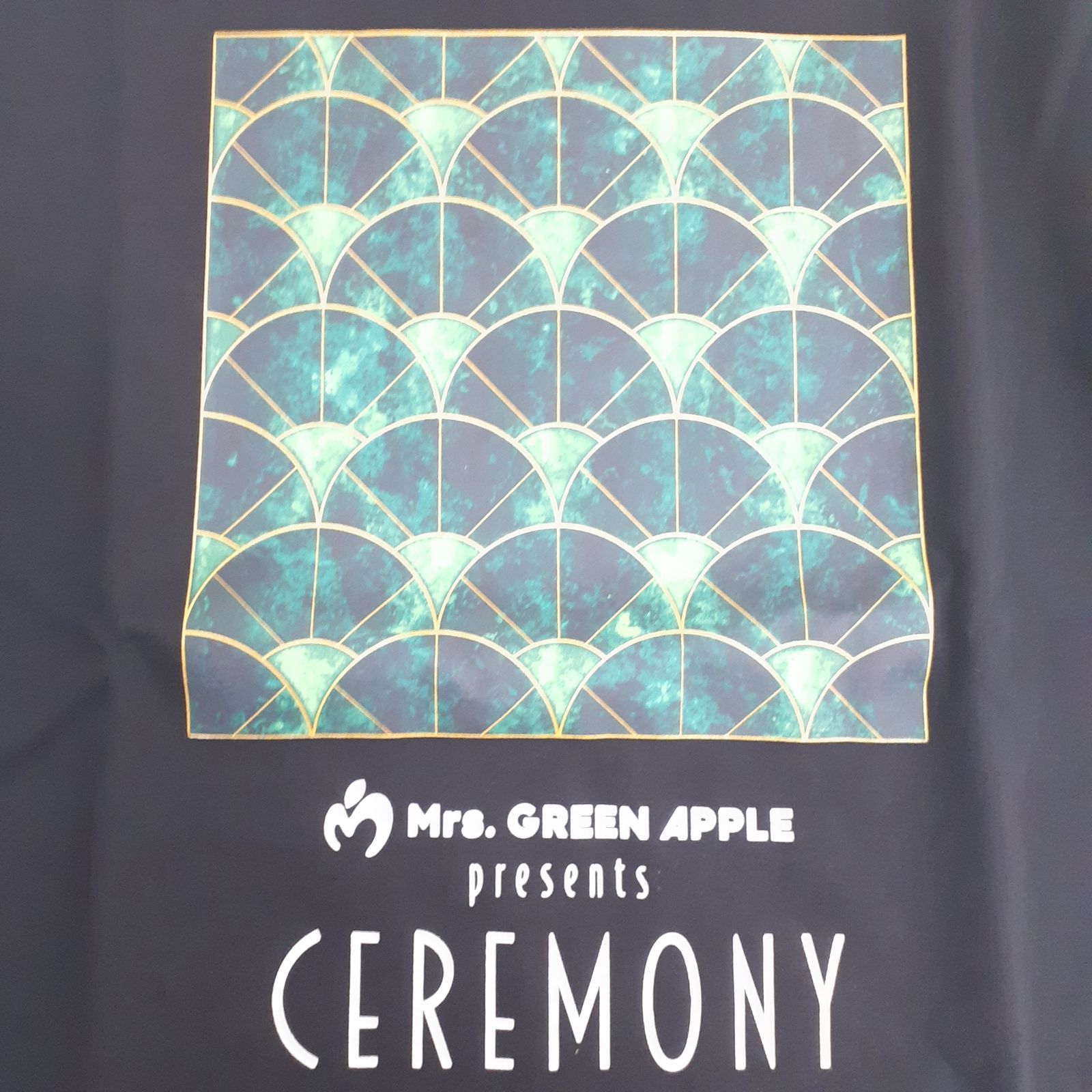 三沢店19-2-0815】Mrs. GREEN APPLE Tシャツ ブラック Mサイズ