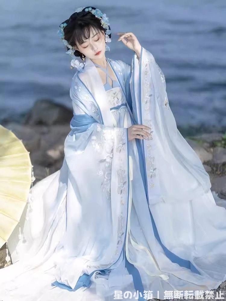 2025年新作 【新品未使用】2025新作 豪華刺繍 漢服 かんふく 古風衣装 レトロ風 中華ロリータ コスプレ ワンピース　唐装　仙女服 中華風 美しい刺繍 撮影会 舞台演出 推し活 ハロウィン 仮装 