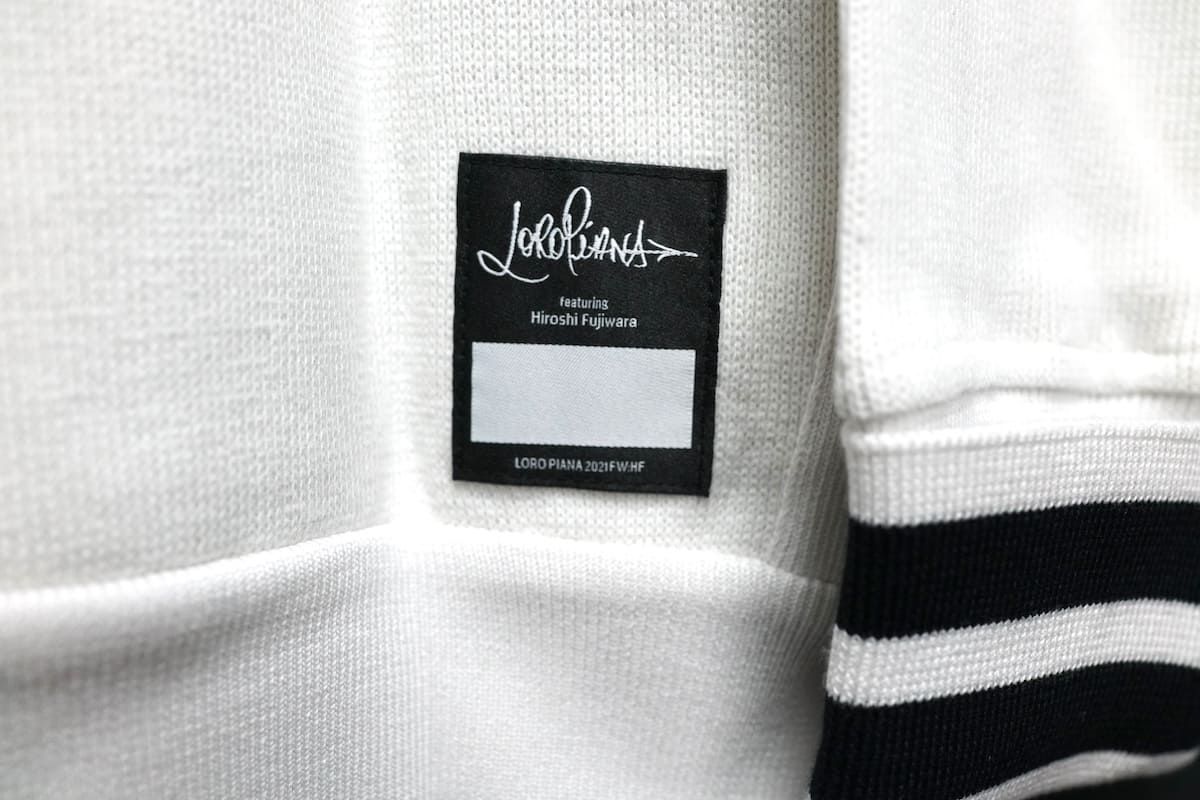 Loro Piana ZIP HOODIE WHITE HIROSHI FUJIWARA FRAGMENT