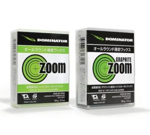 25-26 DOMINATOR WAX ZOOM オールラウンド滑走ハイドロカーボンワックス 400g 土日祝発送OK 12000
