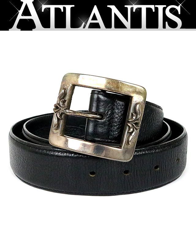 銀座店 クロムハーツ OJT スクエア ベルト レザー size36 86986 - メルカリ 