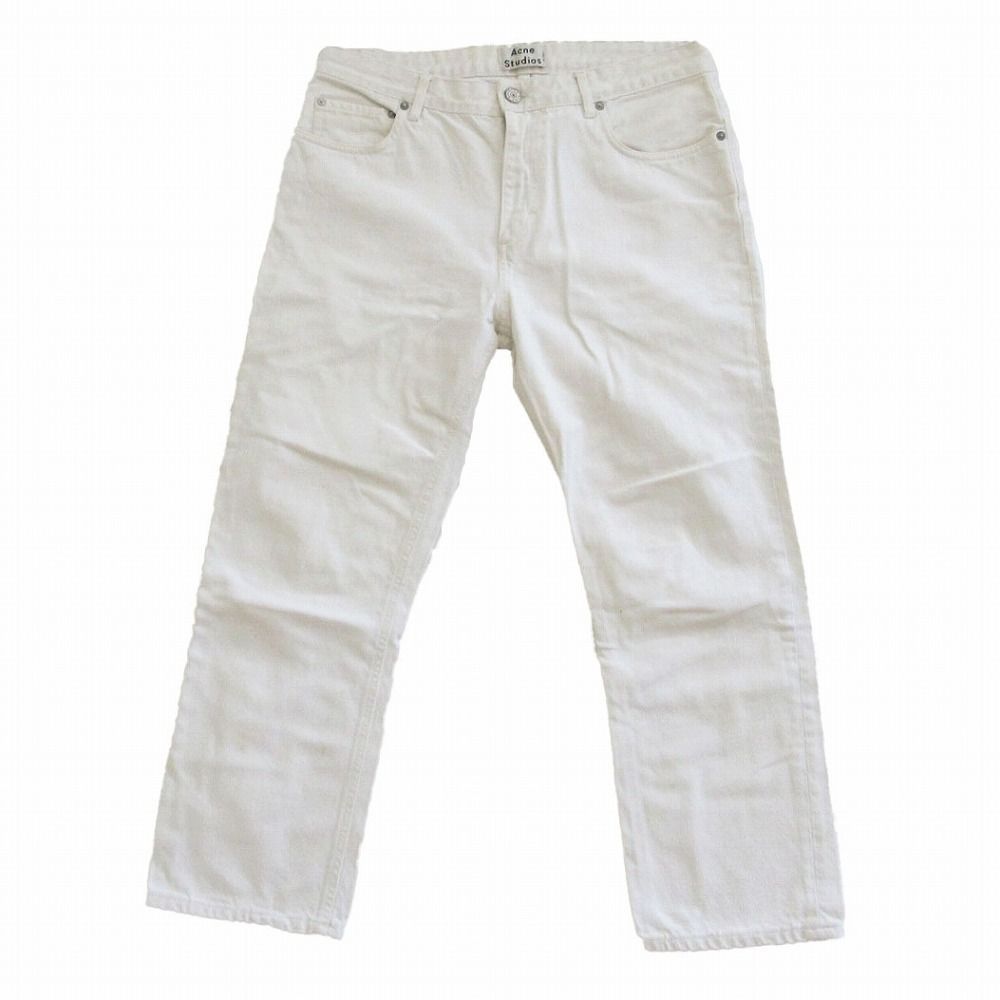 Acne Studios パンツ（その他） 白(デニム) 0391125A0002 Acne Studios アクネストゥディオズ TOWN WHITE デニムパンツ