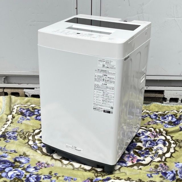 送料無料 全自動電気洗濯機 【中古】動作保証 アイリスオーヤマ ITW 