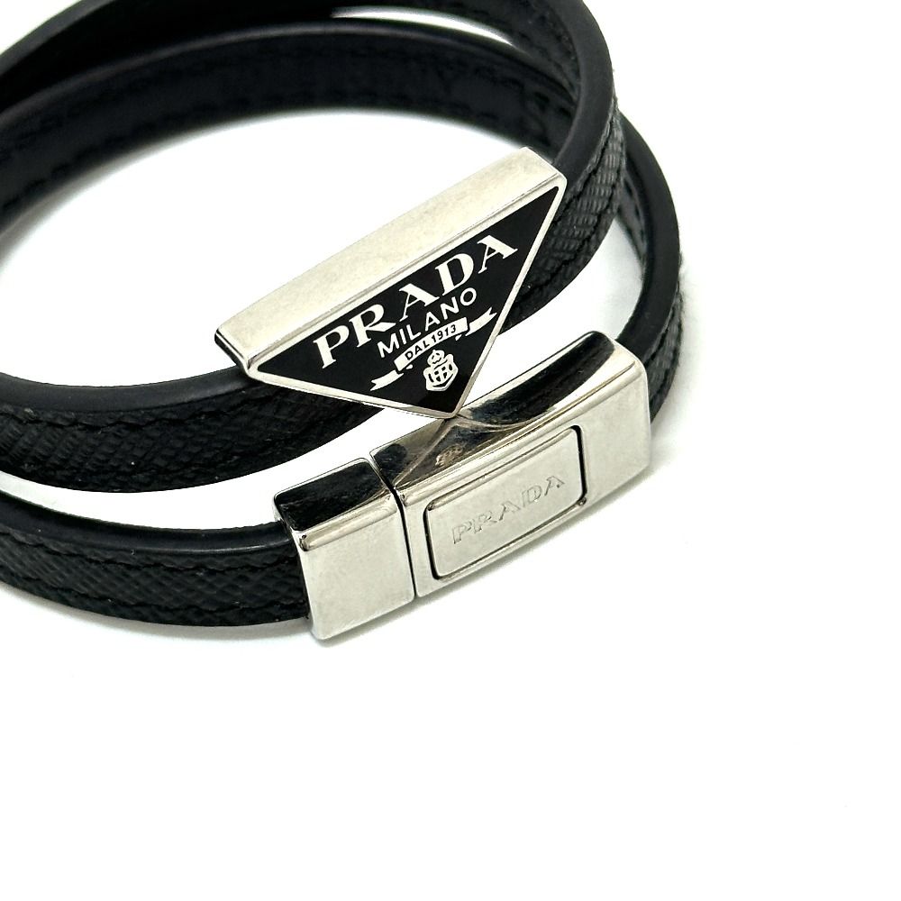 PRADA プラダ ブレスレット トライアングル ロゴ 21B286