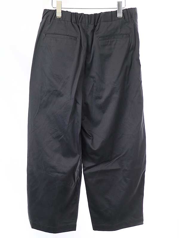 Graphpaper グラフペーパー 23AW Suvin Chino Wide Tapered Trousers ワイドチノパンツ グレー 2 -  メルカリ