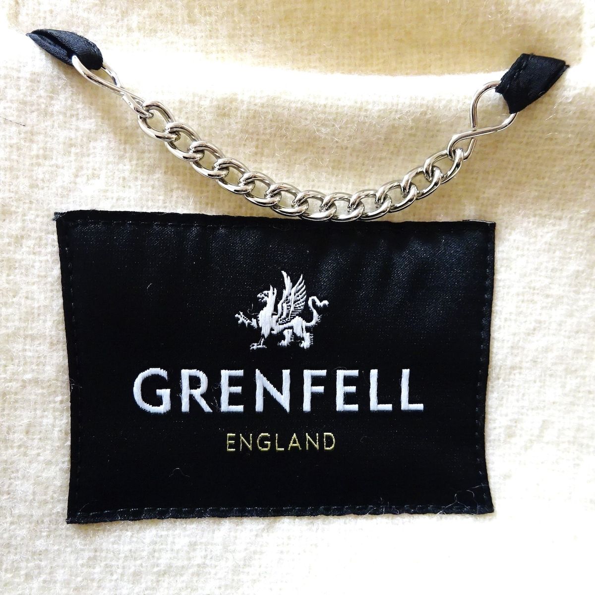 GRENFELL MADE IN ENGLAND(グレンフェル) ダッフルコート サイズ34 S