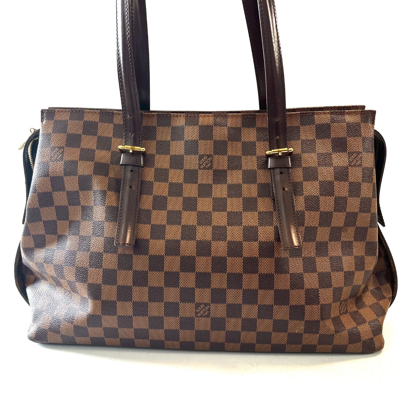 LOUIS VUITTON ダミエ エベヌ チェルシー トートバッグ LOUIS VUITTON】ルイ・ヴィトン チェルシー N51119 トートバッグ
