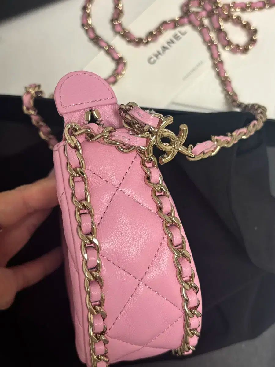大人フェミニン♡【CHANEL】ホーボーバッグ ベロア ピンク org.jpg