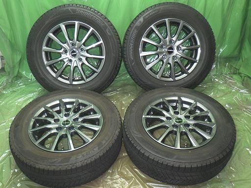 BRIDGESTONE スタッドレス 23年製 BALMINUM 15インチ ブリヂストン ブリザックVRX3