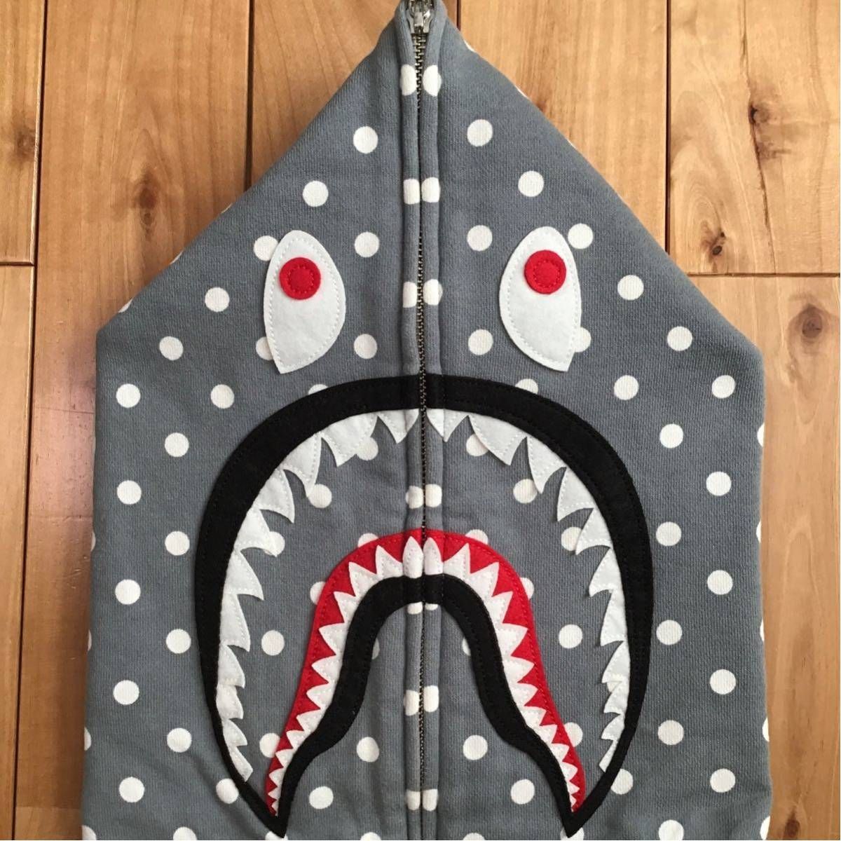 BAPE DOT シャークパーカー shark ベイプ ape エイプ - メルカリ