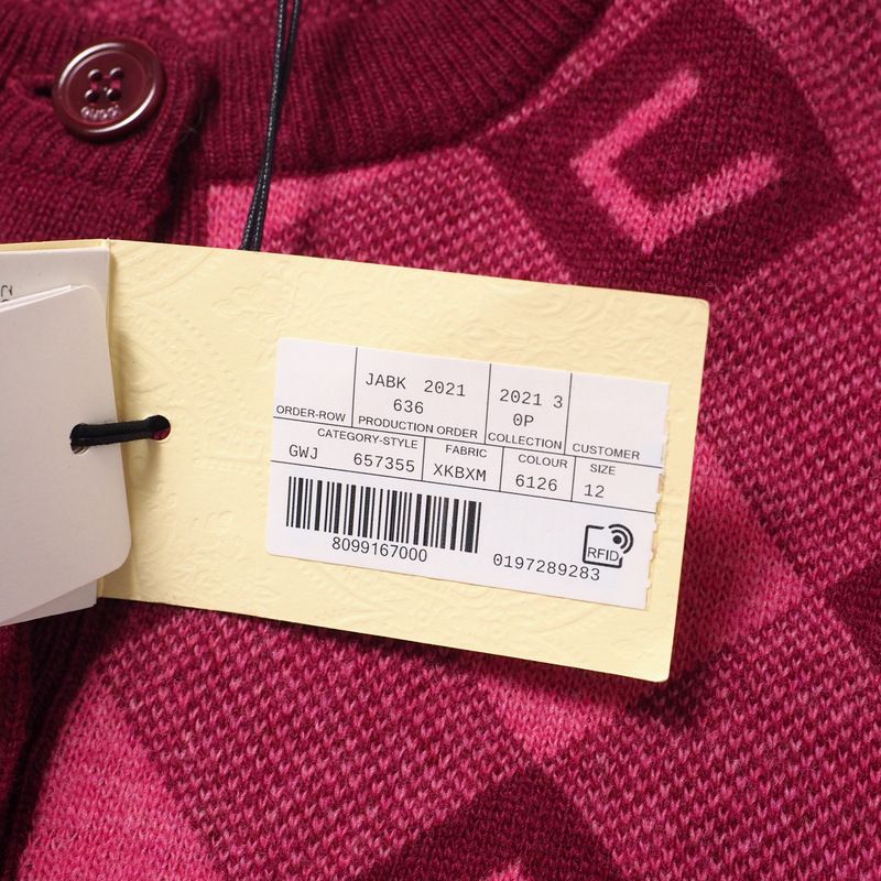 未使用品 GUCCI グッチ カーディガン【古着】【中古】【送料無料  