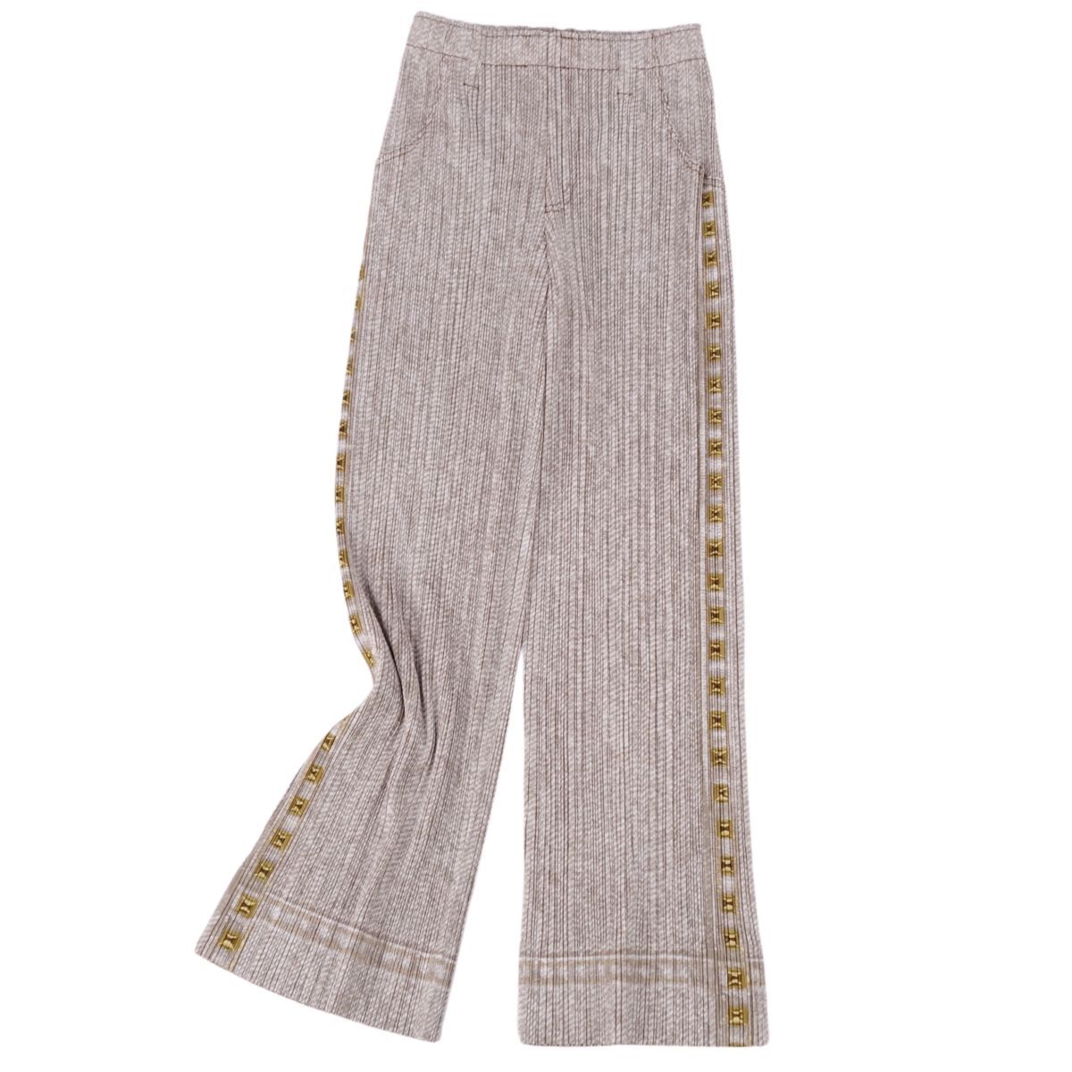極美品 プリーツプリーズ イッセイミヤケ PLEATS PLEASE パンツ ロ
