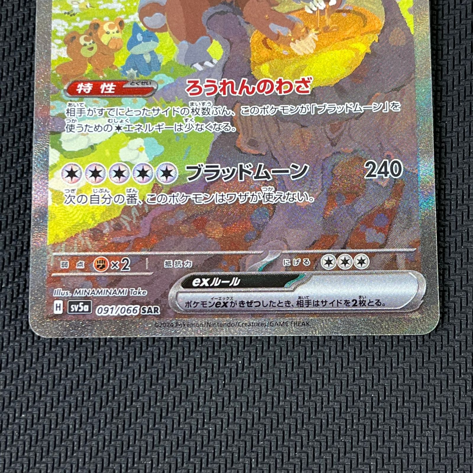 ガチグマアカツキex SAR PSA10 連番 ガチグマアカツキex SAR PSA10 - メルカリ