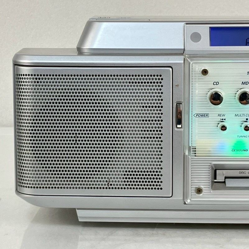 Victor CD・MD・カセットデッキ シルバー JVC Victor RC-A2 （シルバー