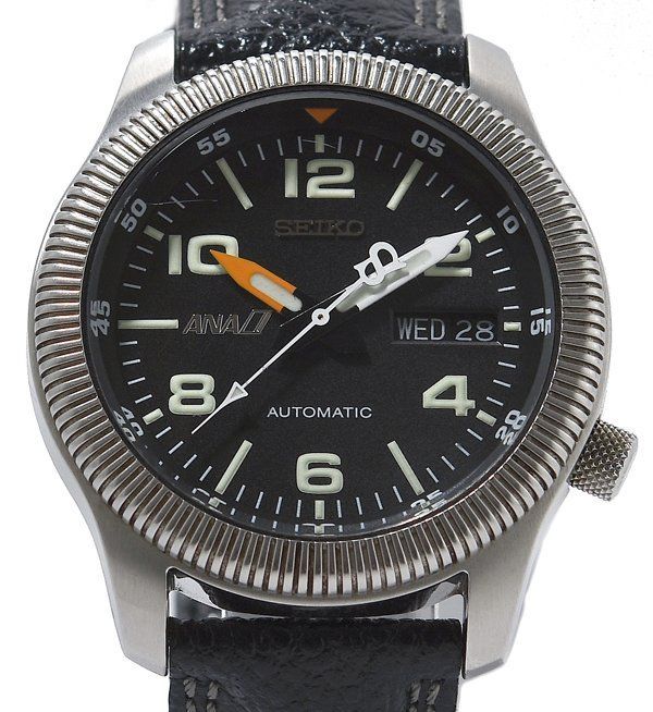 SEIKO セイコー ANAオリジナルモデル SBRS00F 7S26-0620 耐磁パイロットウォッチ 自動巻き メンズ