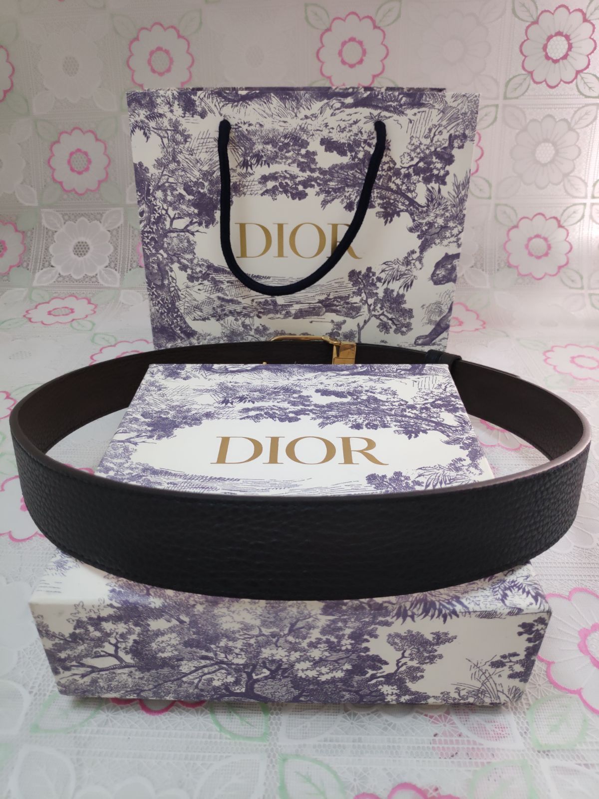 超人気✨Dior/クリスチャンディオール ベルト リバーシブル CD