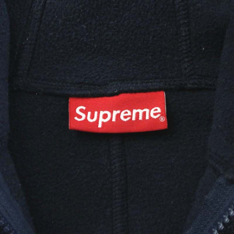 シュプリーム SUPREME ポーラーテック POLARTEC ハーフジップロゴ