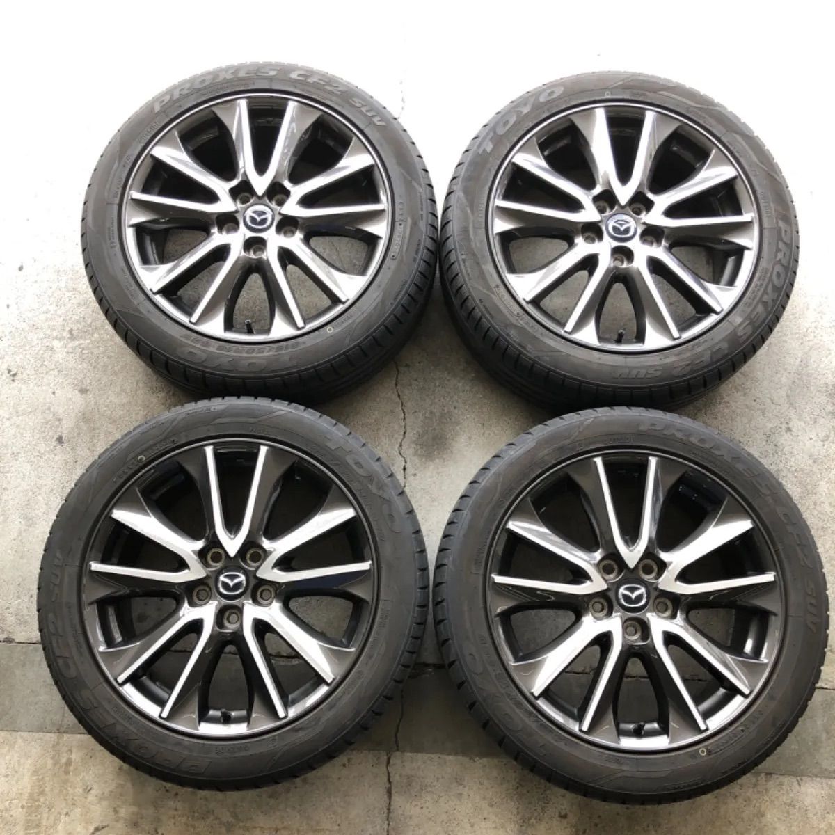 マツダ CX-3 純正タイヤ&ホイール 215/50R18 4本セット