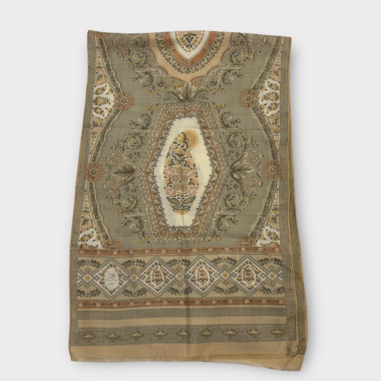超美品！ETRO エトロ フラワー 花柄 ストール スカーフ ショール