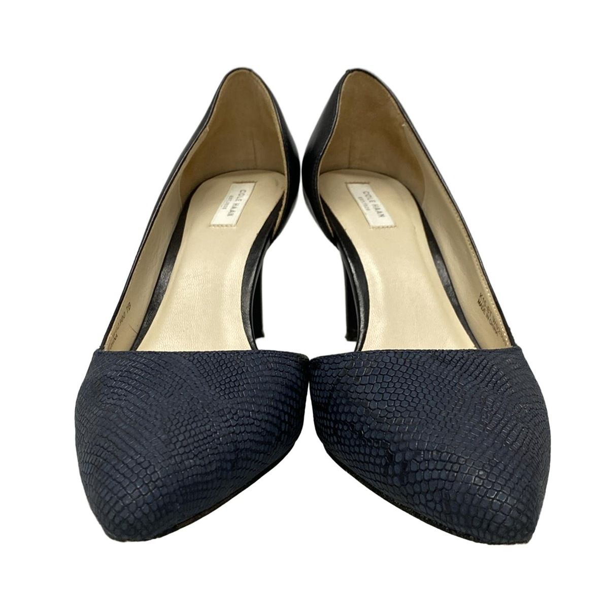COLE HAAN(コールハーン) パンプス 7B レディース - 黒×ダーク