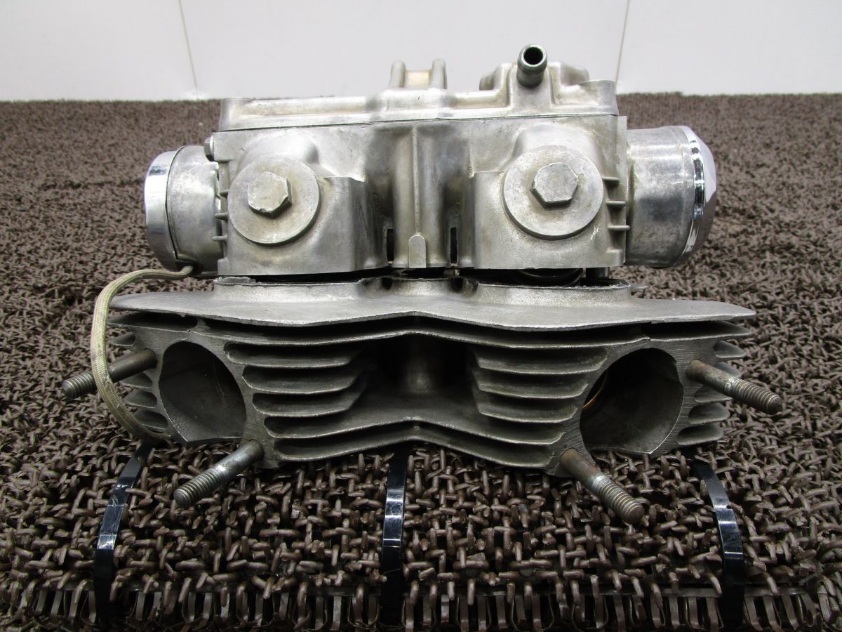 CB350 エクスポート シリンダーヘッド □A5468 CB350 ホンダ CB350E キャブ車 EXPORT DECORATOM_COM_BR