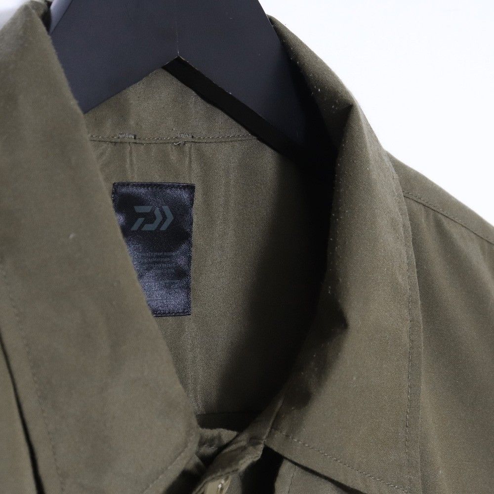 DAIWA PIER39 Tech French Mil Field Shirts S/S Lサイズ カーキ BE