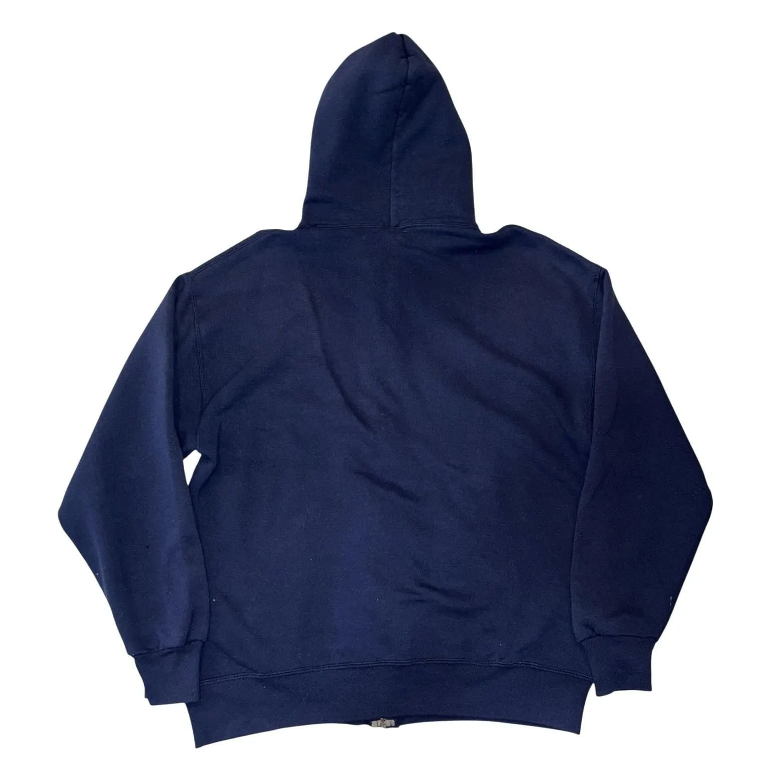 90s メキシコ製 RUSSELL ATHLETIC ZIP UP HOODIE L NAVY ラッセル 