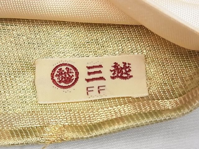 平和屋着物□六通柄袋帯 三階松 金銀糸 三越扱い 逸品 ud2897 - メルカリ