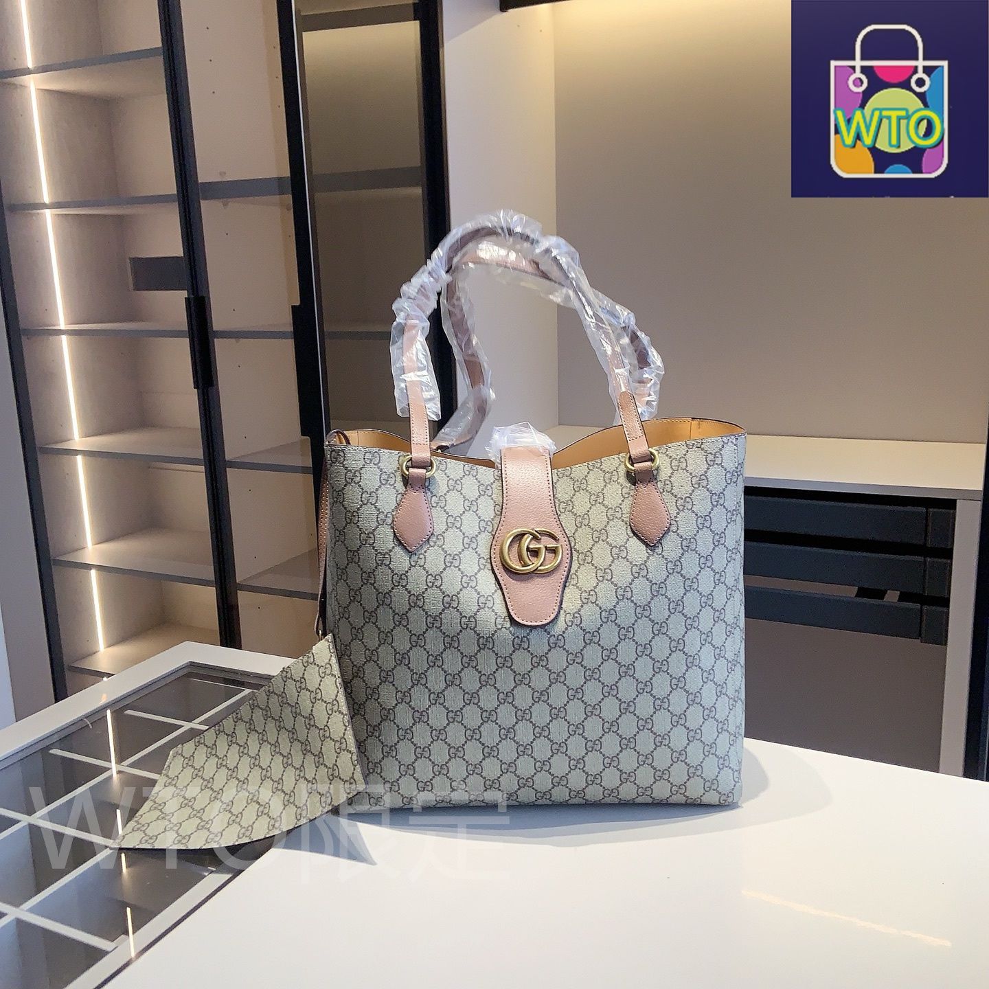 GUCCI トートバッグ 本日限定セール] 【新作セットX671】GUCCIトートバッグ + G家