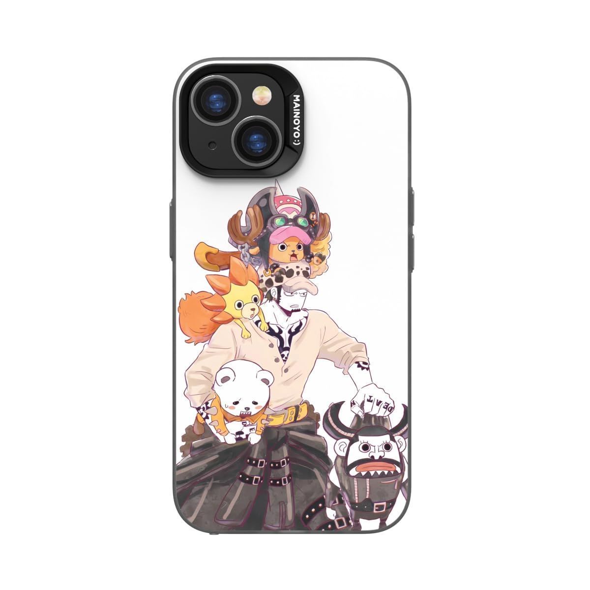 在庫 ケース カバー アニメ 16用 漫画 かわいい 萌え ワンピース one iphone piece チョッパールフィロー 人気 グッズ Mainoyo スマホケース チョッパー5