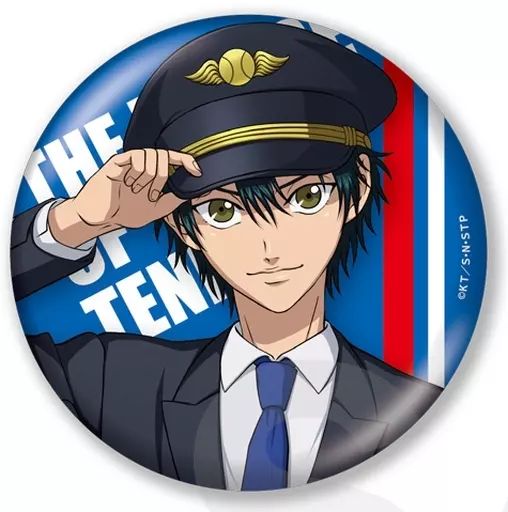 新テニスの王子様 きらきら缶バッジコレクション パイロットver. 越前リョーマ 新テニスの王子様 きらきら缶バッジコレクション パイロットver